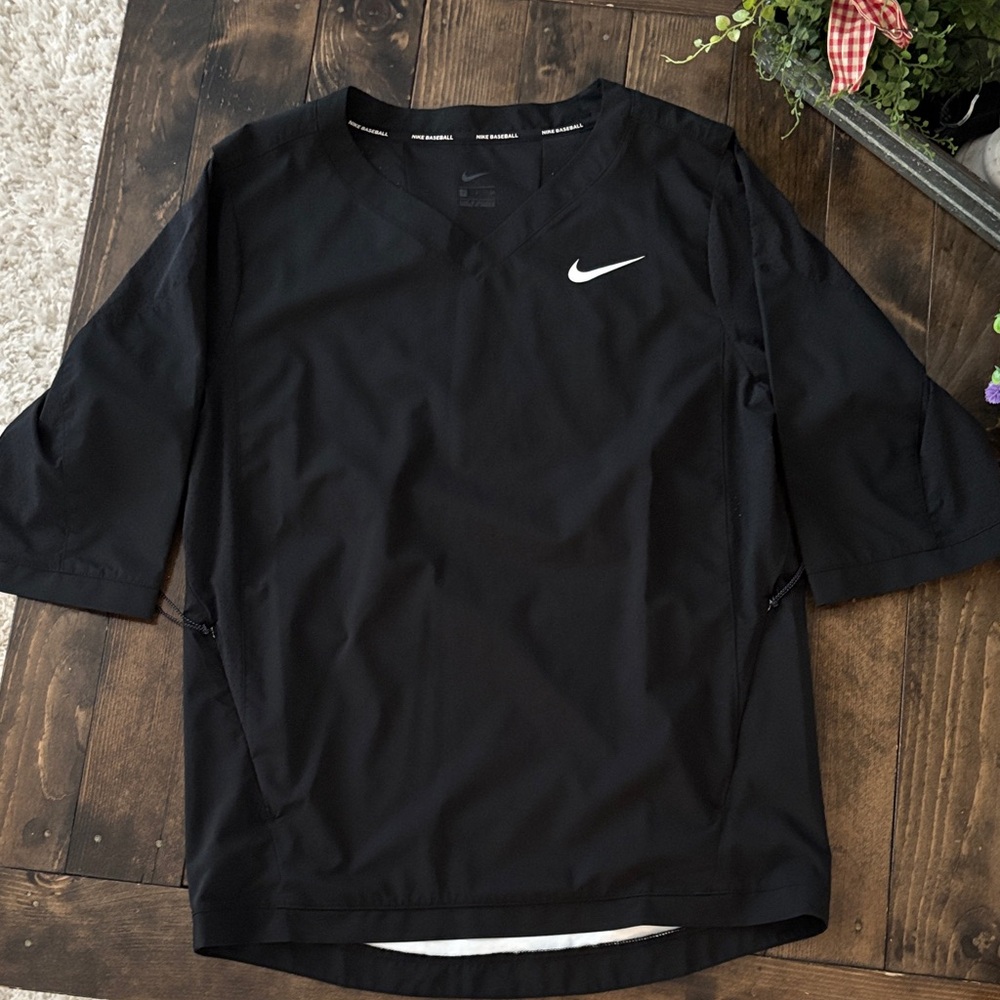 Nike Men's Black Baseball Warm Up Jacket